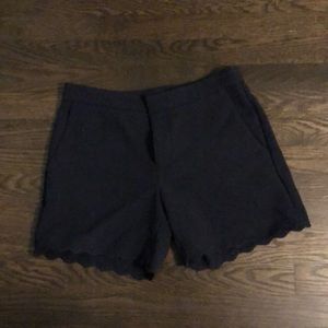 Banana Republic scalloped shorts